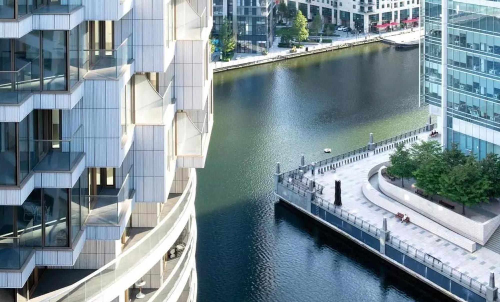 Two Bedrooms Penthouse One Park Drive, Canary Wharf Londýn Exteriér fotografie